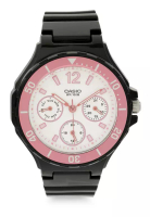 CASIO Casio Jam Tangan Wanita - Black Pink - Resin - LRW-250H-1A3VDF