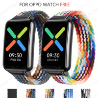 Nylon Watch Strap for Oppo Watch Free Breathable Braided Straps Band for OPPO Watch free new Bracelet Accessories Replacement