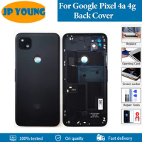 Original Back Cover For Google Pixel 4A 4G Back Battery Cover Rear Door Housing Case For Google Pixel 4A Battery Cover Replace