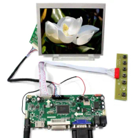 H DMI+DVI+VGA+Audio LCD Controller Board Tcon Board 5.6inch AT056TN53 V1 640X480 LCD