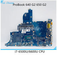 840718-601 840718-001 For HP ProBook 640 G2 650 G2 Laptop Motherboard 6050A2723701-MB-A02 With I7-6600U/6500U DDR4 100% Tested
