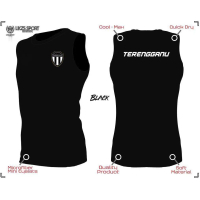 Terengganu Fc Sleeveless Jersey DX2 Training Microfiber Lightweight Fabric Outrefit Football Futsal