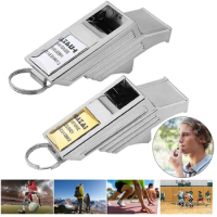Professional Basketball Referee Whistle Seedless Plastic Sport Whistle Portable for Outdoor Sports Training