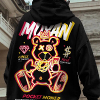 Hoodie Pria Wanita Keren Moyan Moner