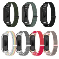 Nylon Loop Strap Wrist Strap Velcro Watch Strap for Samsung Galaxy Fit2 SM-R220 Durable And Wear-Resistant