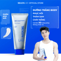 Sữa dưỡng thể trắng da nam giới SEVENLAB 250gram không nhờn dính, mờ thâm, đều màu da vượt trội