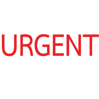 ตรายางข้อความ URGENT แดง No.1103 โทรดัท TR-3911