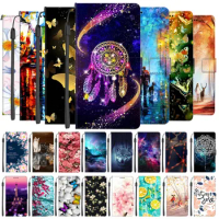 Leather Magnetic Bags For Samsung A52S 5G Wallet Flip Book Cover For Samsung Galaxy A52 4G Cases Fashion Phone Cartoon Cute Cat
