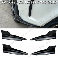 C117 Car Accessories Rear Bumper Lip Splitter Spoiler Corner Protector For Mercedes Benz CLA CLA180 GLA200 CLA45 AMG 2013-2019