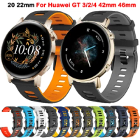 20 22mm Watch Strap For Huawei Watch GT 2 3 4 42mm 46mm/GT2 Pro/GT3 Pro 43mm Watchband For Huawei Watch 4 Pro Bracelet Correa