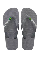 Havaianas Havaianas Man Brasil Logo FC 5002 Steel - Sandal Jepit Pria (Abu-abu)