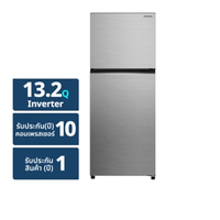 ฮิตาชิ ตู้เย็นอินเวอร์เตอร์ 2 ประตู รุ่น HRTN6408SXTH ขนาด 13.2Q สีเอเลแกนท์ ไอนอคซ์
