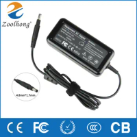 Zoolhong 19.5V 3.33A 65W Laptop AC Power Adapter Charger For HP Notebook Pavilion Sleekbook 14 15 For ENVY 4 6 Series