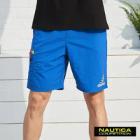 【NAUTICA】COMPETITION抽繩休閒短褲(藍色)