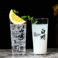 Japanese Style Straight Cocktail Glass Highball Hypo Cup Lengthened And Heightened Colin Cup Drinking Water Cup Bar Tool