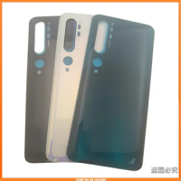 10Pcs For Xiaomi Mi Note 10 / Mi Note 10 Pro Battery Back Cover 3D Glass Panel Rear Door Mi CC9 Pro Note10 Housing Case Replace