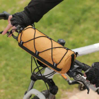 Bike Bag Portable Handlebar Pannier Multi-purpose waterproof Backpack MTB Road Bicycle Cycling Frame Tube Bag Elastic Band