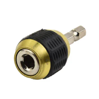1/4 Inch 50mm Hexagonal Shank Quick Coupling Power Tool Accessories Electric Drill Adapters Drill Bit Holder Parts