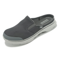 Skechers 懶人鞋 Go Walk 7-Cabrio 2 男鞋 灰 緩衝 輕量 休閒鞋 穆勒鞋 216645CHAR