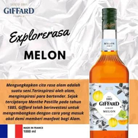 Giffard syrup mix all varian 1L france Melon