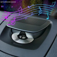 Center Dashboard Lifting Speaker BO For BMW X5 X6 F15 F16 F10 F11 F18 E70 E71 F01 NewX3X4 Horn Audio Luminous Loudspeaker Light