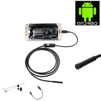 Android 7mm 4cm Focal Distance Endoscope Camera 720P 3.5M IP67 Waterpr