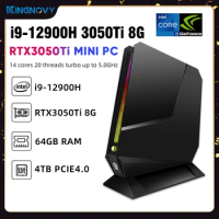 Gaming Mini PC 12th Gen Intel Core i9 12900H i7 12700H With Nvidia RTX3050 8G Desktop Computer Mini Host PCIE 4.0 WiFi 6 BT5.2