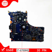 Used Laptop Motherboard For ASUS GL552VX GL552VW GL552V ZX50V I7-6700HQ CPU N16P-GX-A2 30 PIN