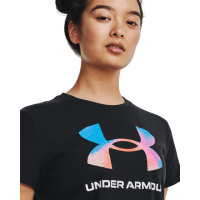 【UNDER ARMOUR】UA 女 Sportstyle短袖T-Shirt_1356305-006(黑)