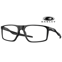 【Oakley】奧克利 Bat flip 輕量舒適運動光學眼鏡 可更換鼻墊設計 OX8183 01 霧黑 公司貨