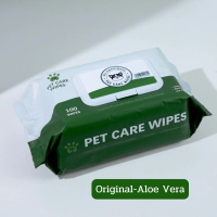 ทิชชู่เปียกสัตว์เลี้ยง MJ Pet Care Wipes 100 แผ่น 15*20 cm.