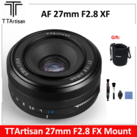 TTArtisan Auto Focus 27mm F2.8 FX Mount Camera Lens Fujifilm XF Mount For XA7 XT30 XPRO XE4 XS10