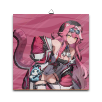 Poster dinding kayu anime vtuber\tHOLO JUSTICE RAORA PANTHERA\t-\tHOLOLIVE IEN\tmaterial MDF