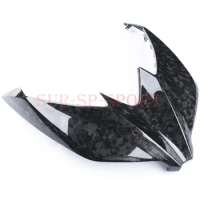 Front Head Wind Deflectors Trim Cover Fairing For Yamaha XMAX300 2017-2022 Full Forged Carbon Fiber 100%