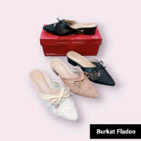 Bustong FLD Shoes Wanita Burkat High Heels 3cm