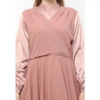 Hazelnut Indonesia - Owena Dress - Gaun/ Pakaian/ Dress Wanita - Pink