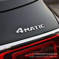 Biểu tượng đuôi xe độ cho Mercedes Benz mới, tương thích với các mẫu E300L/C260L/GLC300L; nhãn dán c