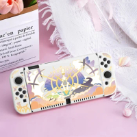 Creator God Protector Case for Nintendo Switch OLED, NS Game Accessories,Handheld Separable Shell for NS Joycon,Switch Cover