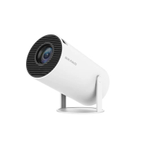 Projektor Hy300pro Rumah 4K LCD Mudah Alih Ultra HD Tayangan Dinding Ruang Tamu Skrin Sama Tanpa Way