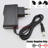 1PCS High quality AC/DC 12V 1A Switching Power Supply adapter Reverse Polarity Negative Inside US plug 5.5mm x 2.1-2.5mm