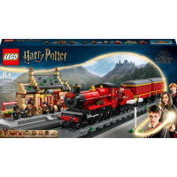【LEGO 樂高】76423 哈利波特系列 Hogwarts Express&amp;Hogsmeade Station(火車 霍格華茲特快車 積木 模型)