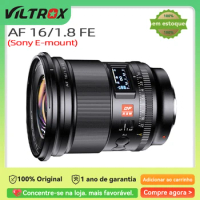 VILTROX 16mm F1.8 Sony E Lens Full Frame Large Aperture Ultra Wide Angle Auto Focus Lens With Screen For Sony Mount Camera Lens