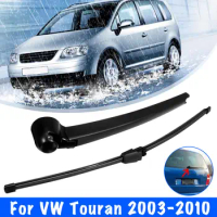 FOR VW TOURAN 2003-2010 REAR WIPER WINDOW ARM &amp; BLADE 16" (410mm) WINDSCREEN