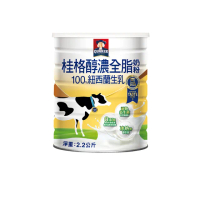 【QUAKER桂格】桂格嚴選醇濃全脂奶粉2200gX1罐