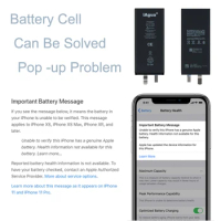 10Pcs Original Battery Cell No Flex For iphone XR X XS 11 12 13 14 15 Pro Max Mini SE2020 For Apple Battery