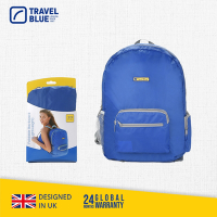 【 Travel Blue 藍旅 】 Foldable 輕便型摺疊背包 (20L) 藍色 TB065-BL