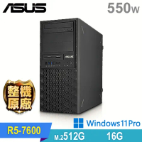 (商用)ASUS WS770T 工作站(R5-7600/16G/2TB HDD+512G SSD/550W/W11P)