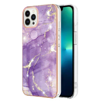 Marbled iPhone 13 Pro max 12 11 XS Pro max 3-in-1 Battle Armor Series Phone Case