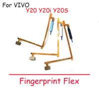 10PCS For VIVO Y20 Y20i Y20S Fingerprint Reader Touch ID Sensor Return Key Home Button Flex Cable