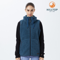 Hilltop 山頂鳥 Ultra Comfort Fleece 女款保暖搖粒絨刷毛背心 PH25XF91 藍綠